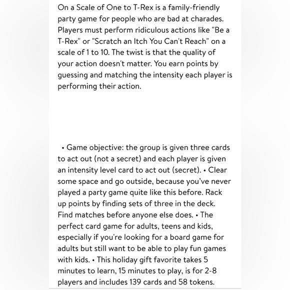 💜On a Scale of One to T-Rex Party Game by Exploding Kittens - Picture 7 of 7